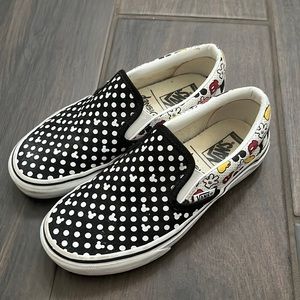 Vans Disney collaboration shoes, size 4 men’s/ladies 5